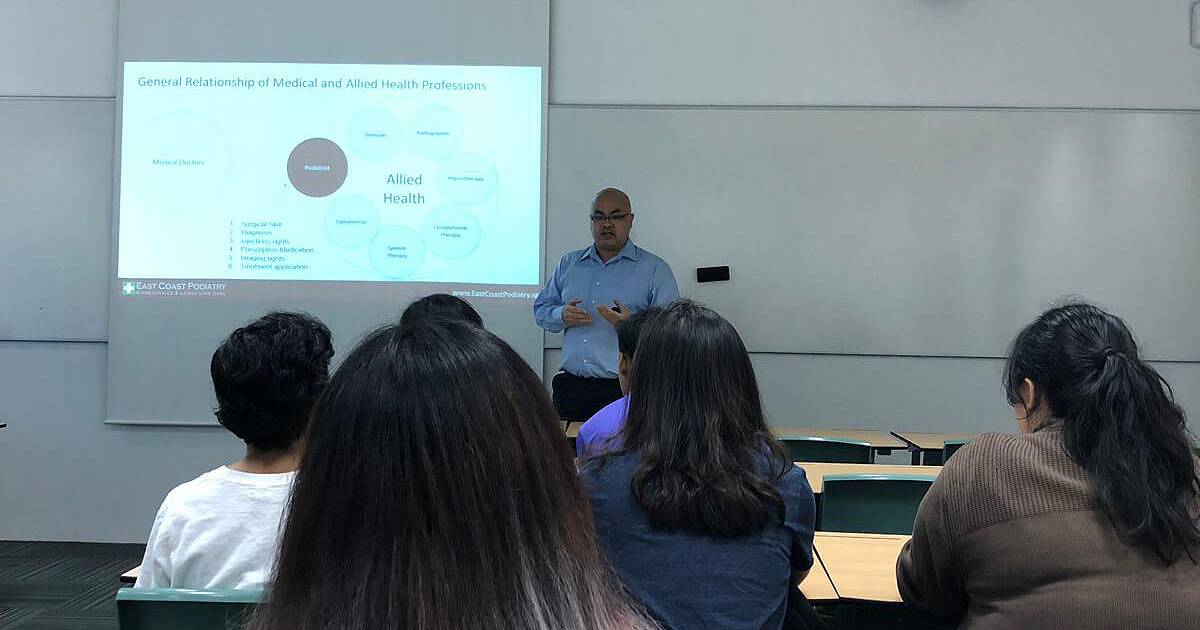 Intro to Podiatry with Singapore Polytechnic